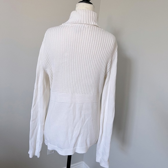 Parkhurst turtle neck sweater - white - Picture 3 of 4